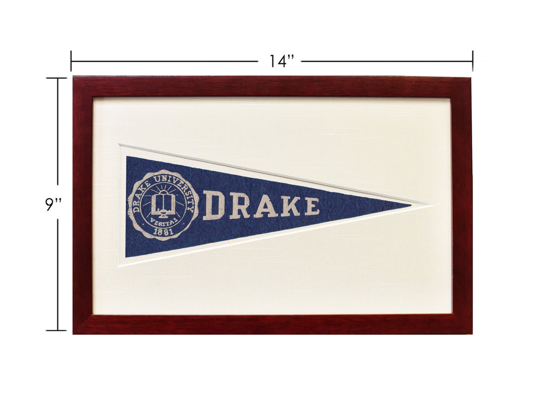 Vintage Drake University Hormel Pennant