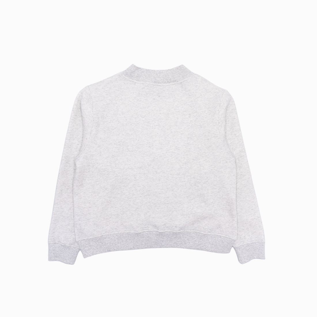 Boston Mock Neck Sweatshirt - Silver Grey (PRE-ORDER)