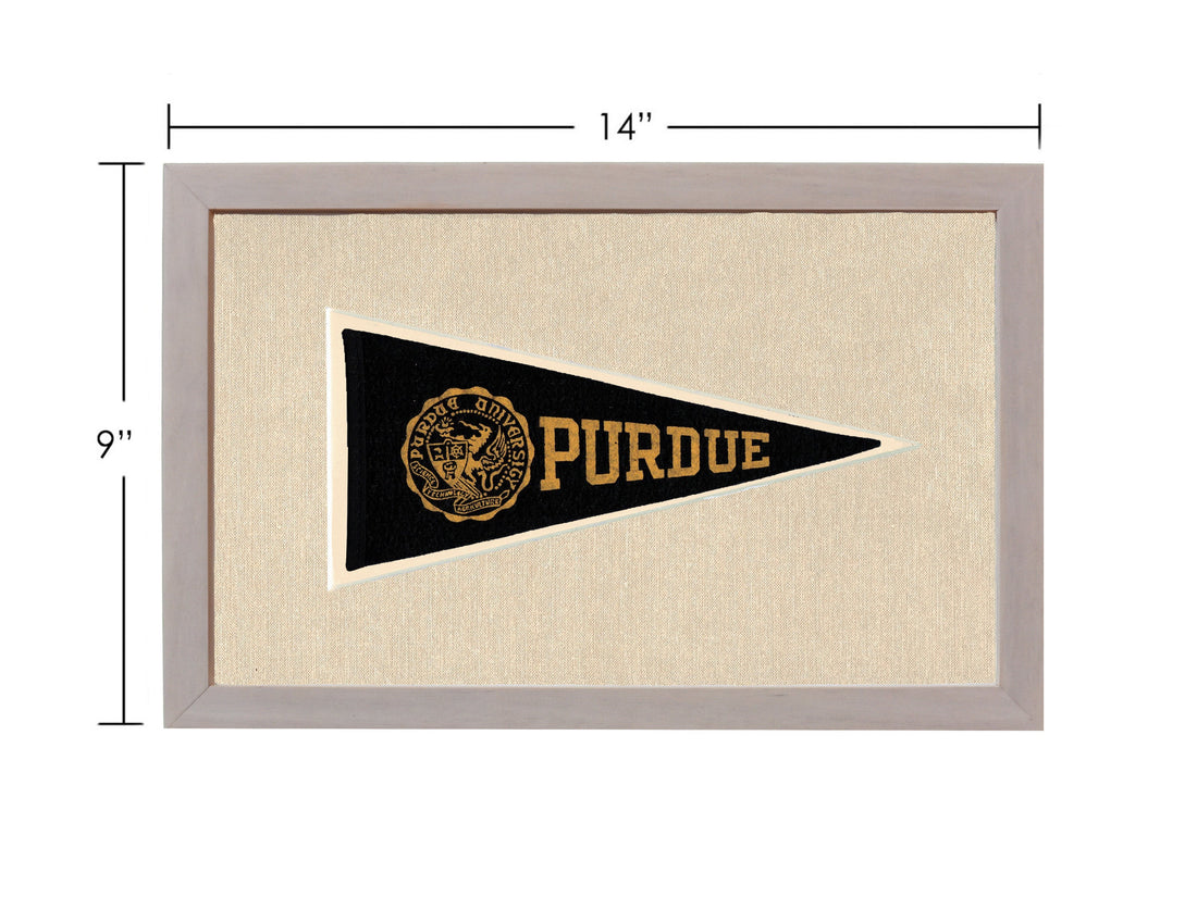 Vintage Purdue Pennant