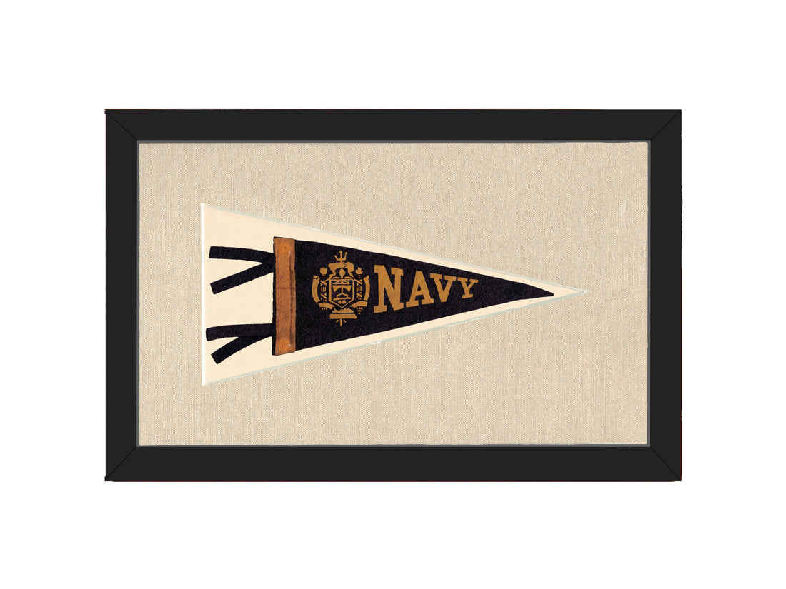Vintage Navy Pennant
