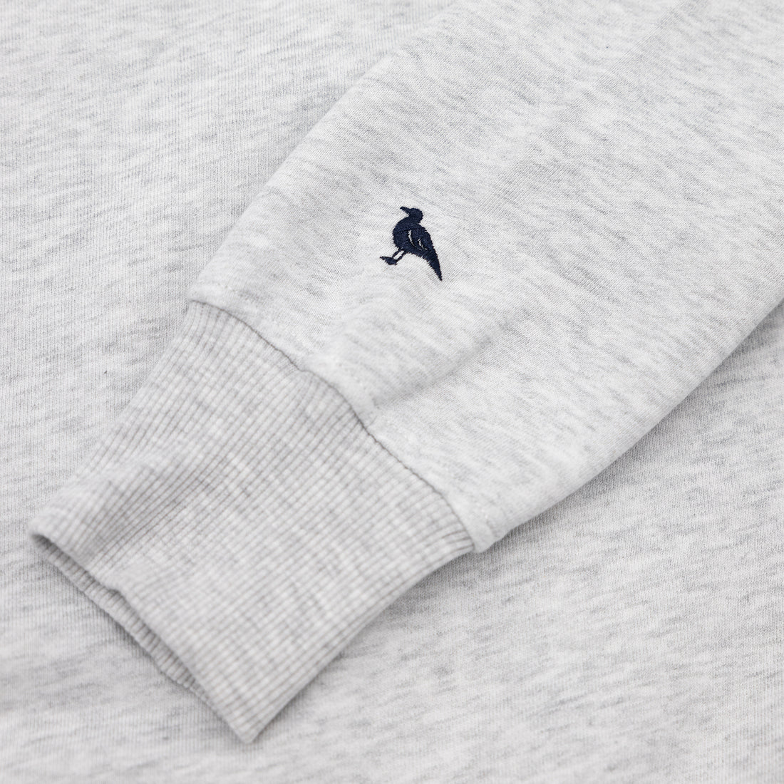 Coastie Crewneck in Silver Grey