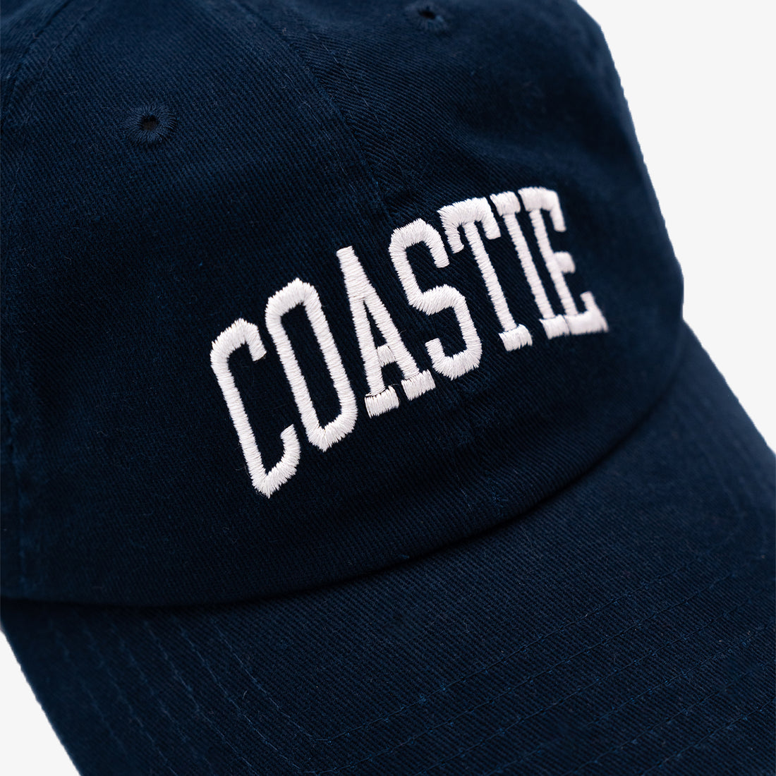 Coastie Dad Hat in Washed Navy