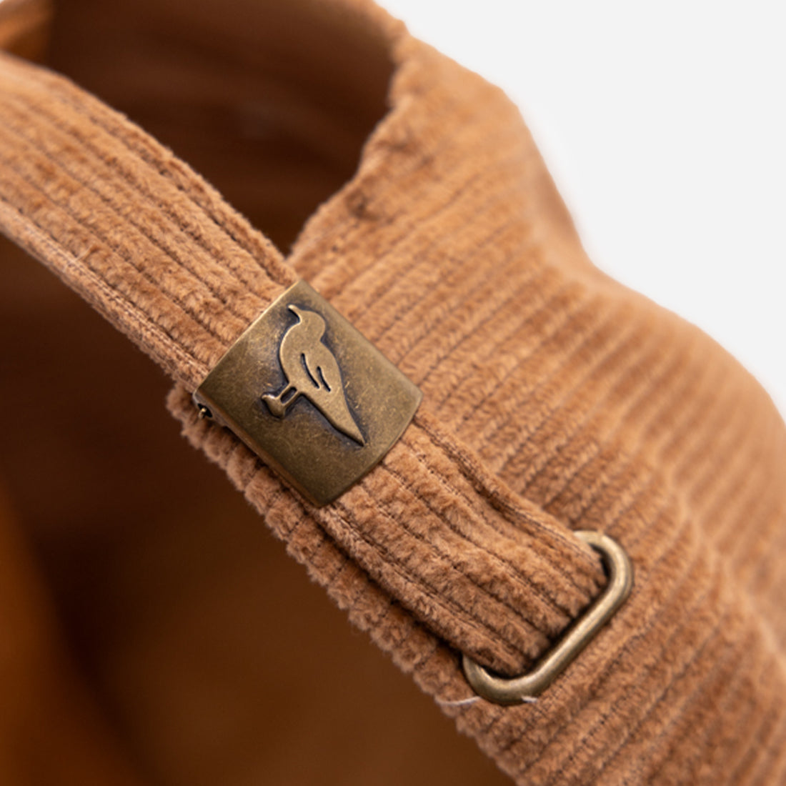 Mystic Corduroy Dad Hat in Camel Brown