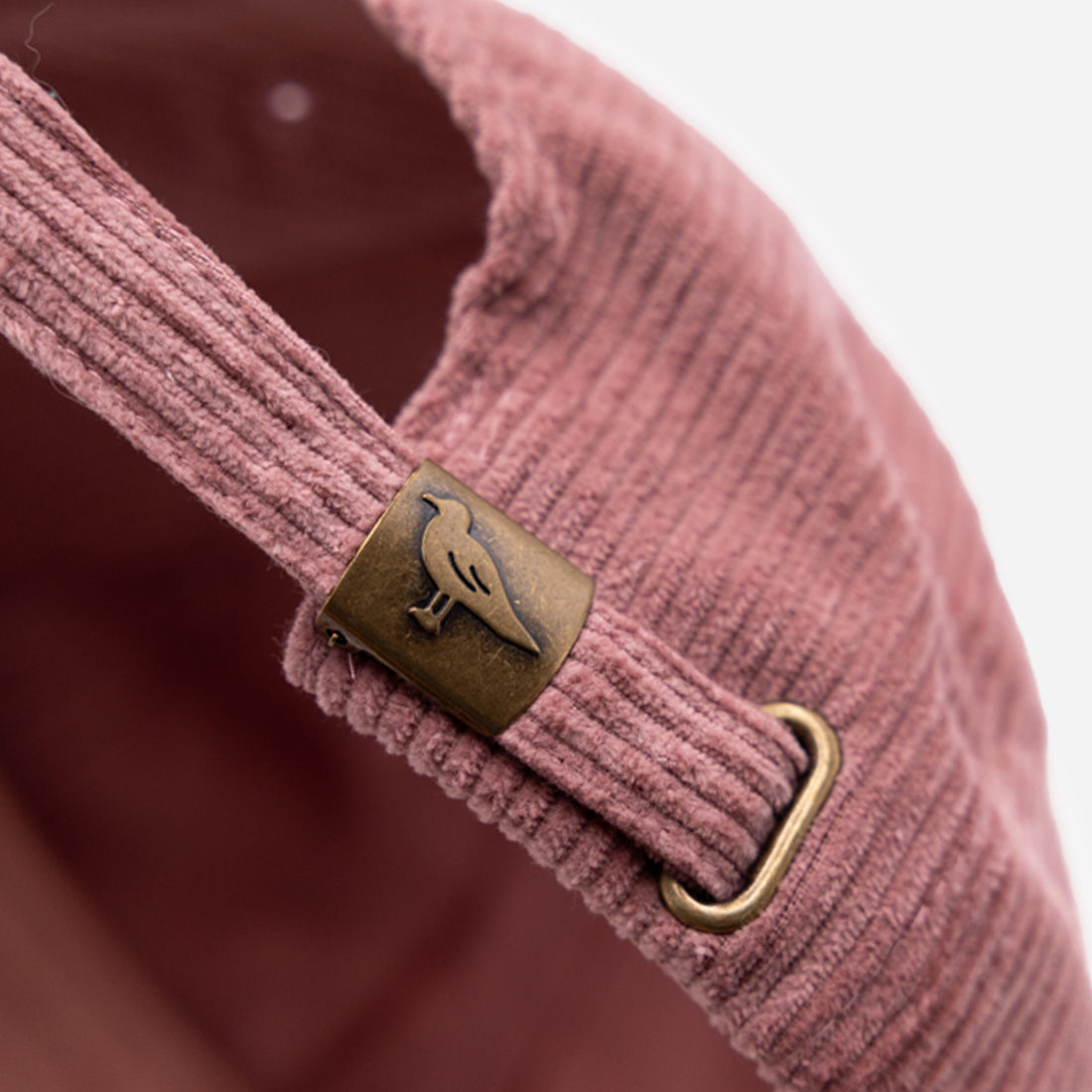 Mystic Corduroy Dad Hat in Dark Rose