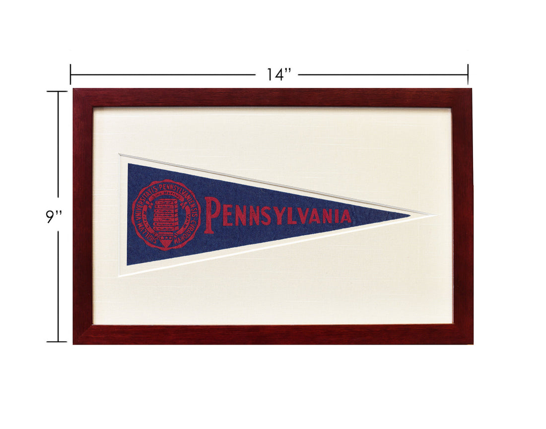 Vintage University of Pennsylvania Hormel Pennant