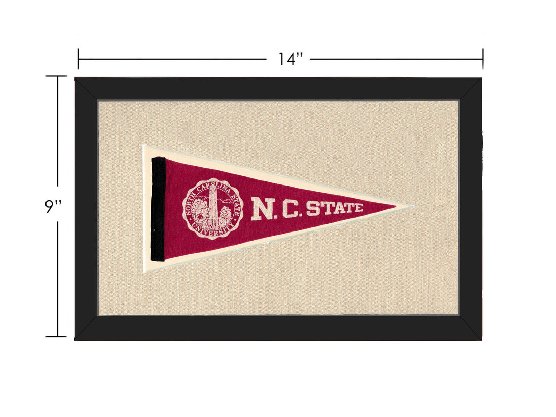 Vintage NC State Pennant