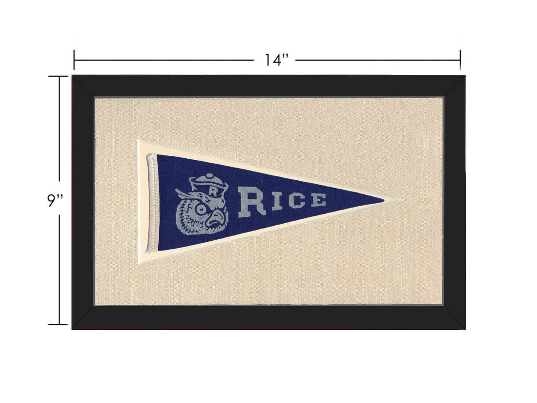 Vintage Rice Pennant