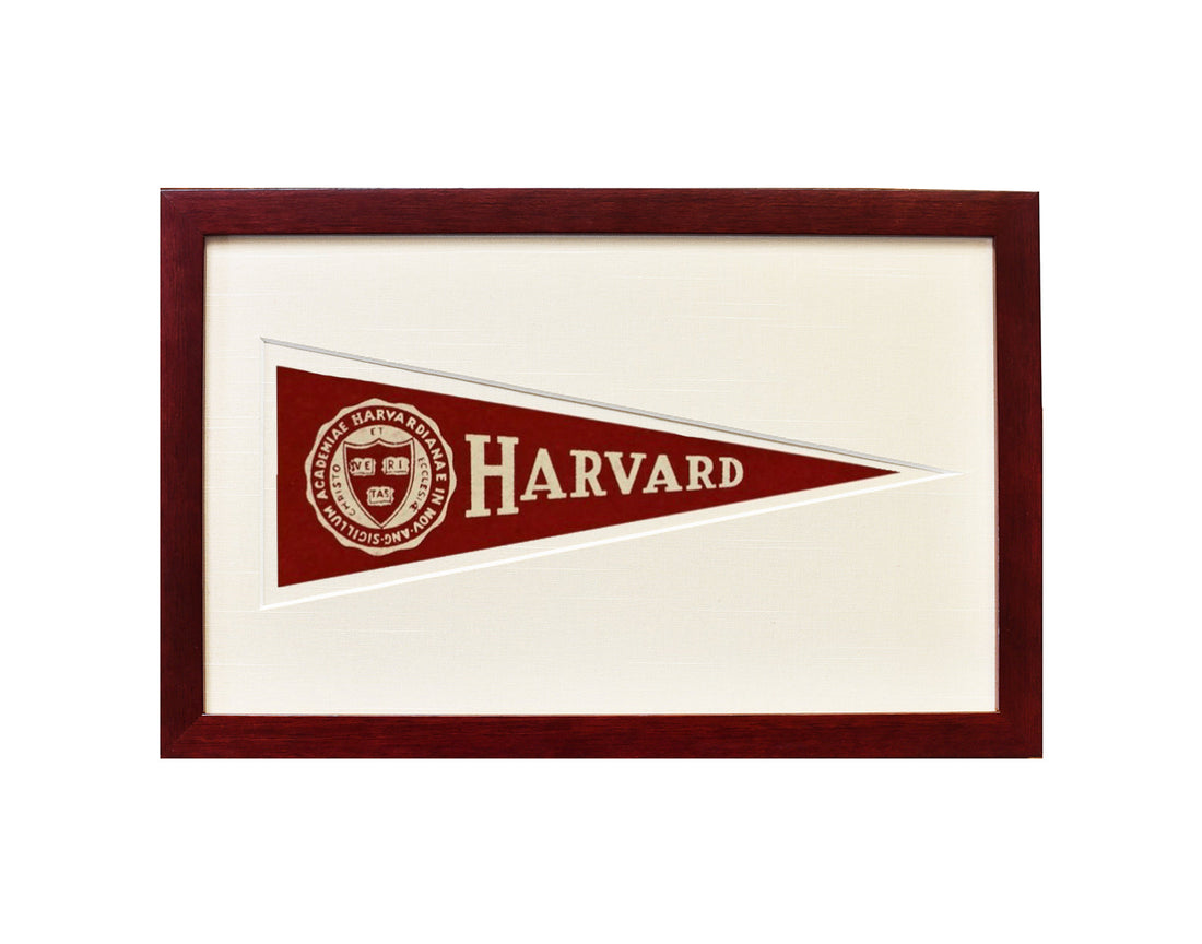 Vintage Harvard Hormel Pennant