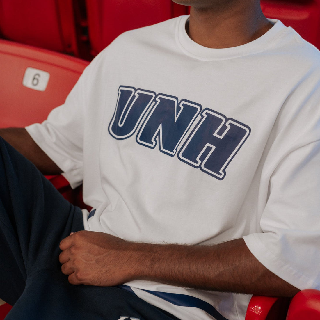 UNH Big Hockey School Oversized T-Shirt