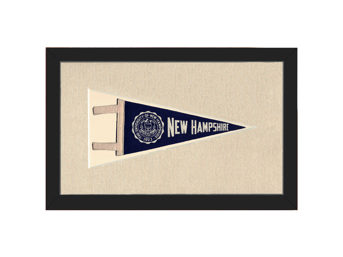 Vintage University of New Hampshire Pennant