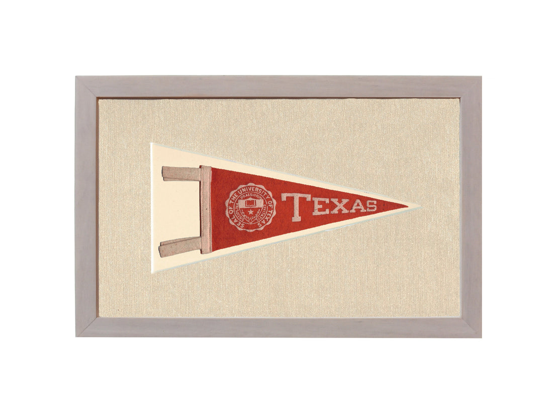Vintage University of Texas Pennant