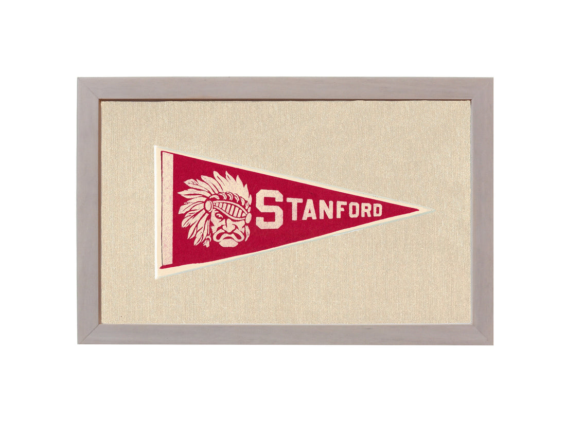 Vintage Stanford University Pennant