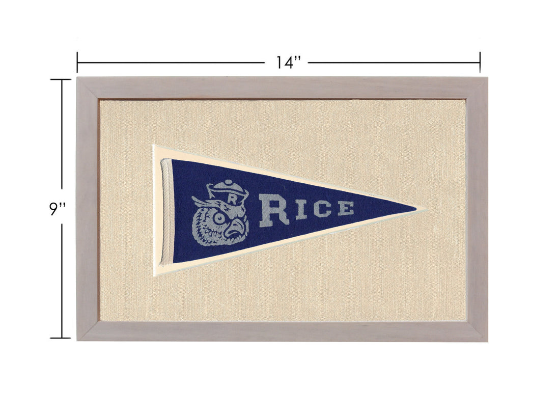 Vintage Rice Pennant