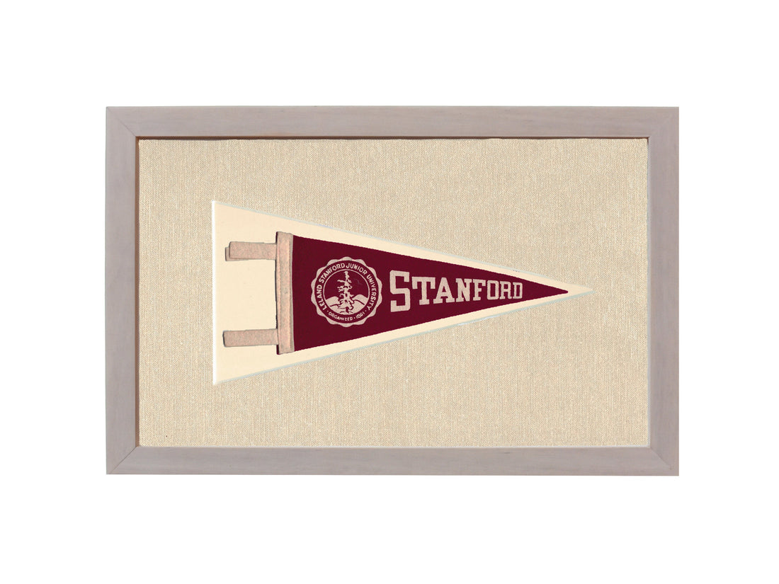 Vintage Stanford University Pennant
