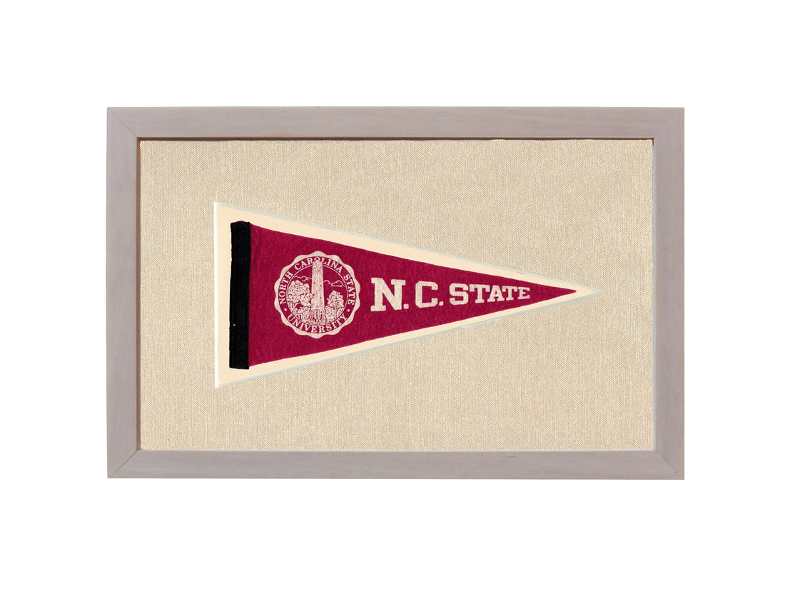 Vintage NC State Pennant