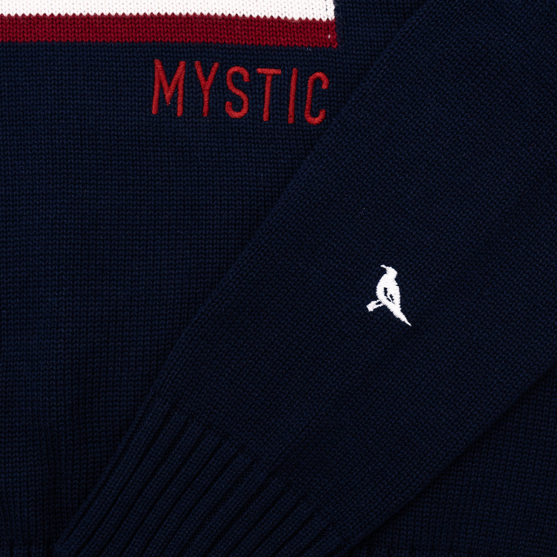 Women's Mystic Flag Sweater in Navy