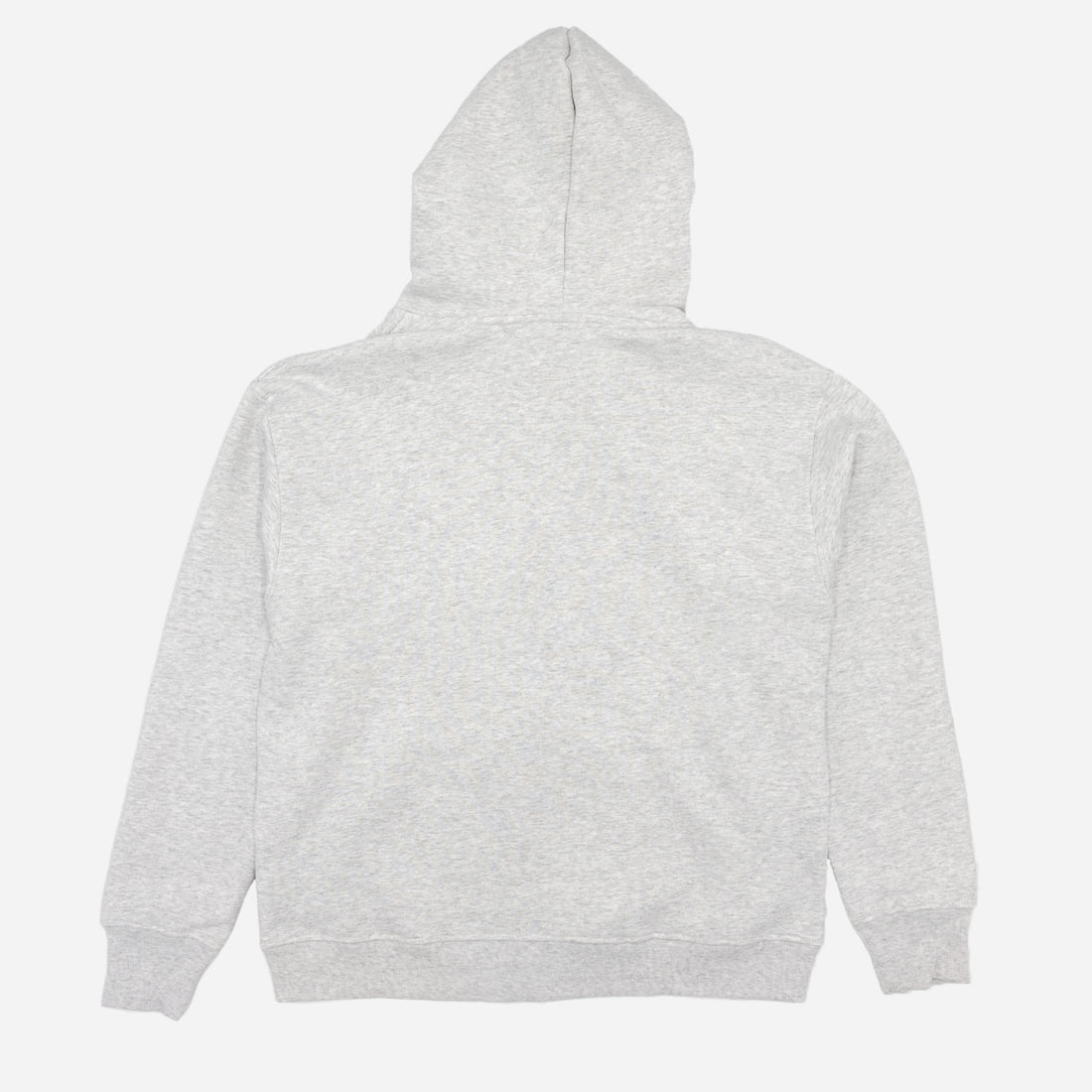 Just Mystic Logo Zip Hoodie in Silver Grey
