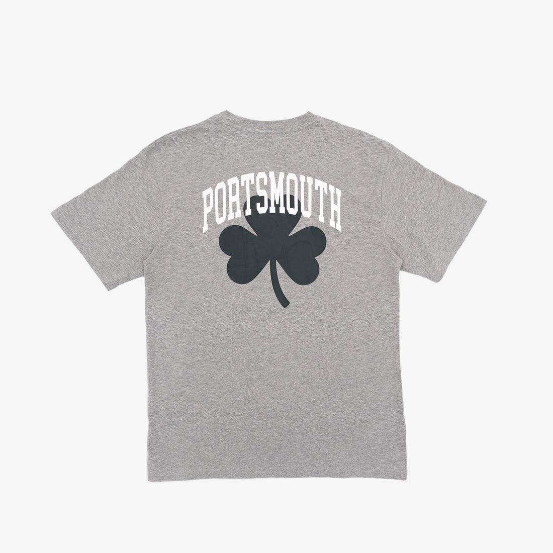 Portsmouth Shamrock Short-Sleeve T-Shirt in Heather Grey
