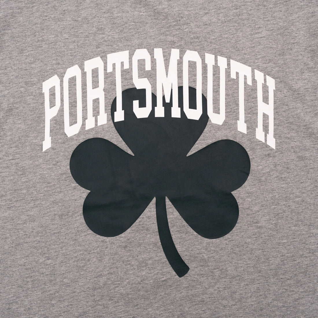 Portsmouth Shamrock Short-Sleeve T-Shirt in Heather Grey