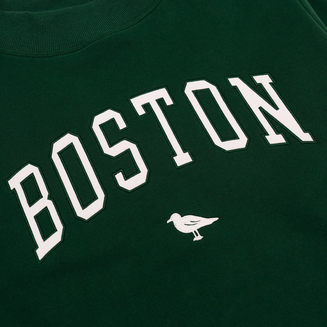Boston Mock Neck Sweatshirt - Ivy Green (PRE-ORDER)