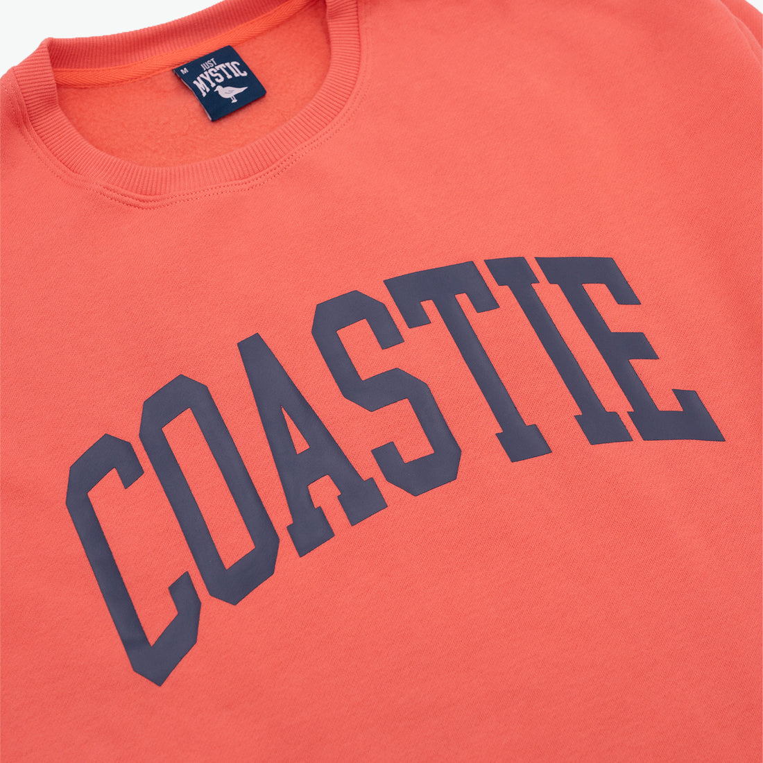 Coastie Crewneck - Coral Red