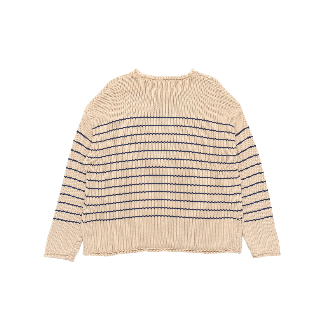 Coastie Stripe Sweater - Tan