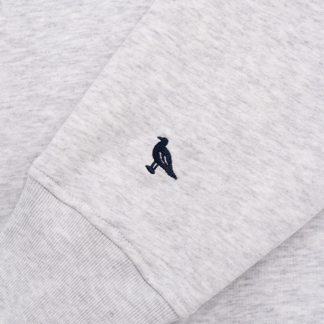 USA Chenille Crewneck - Silver Grey