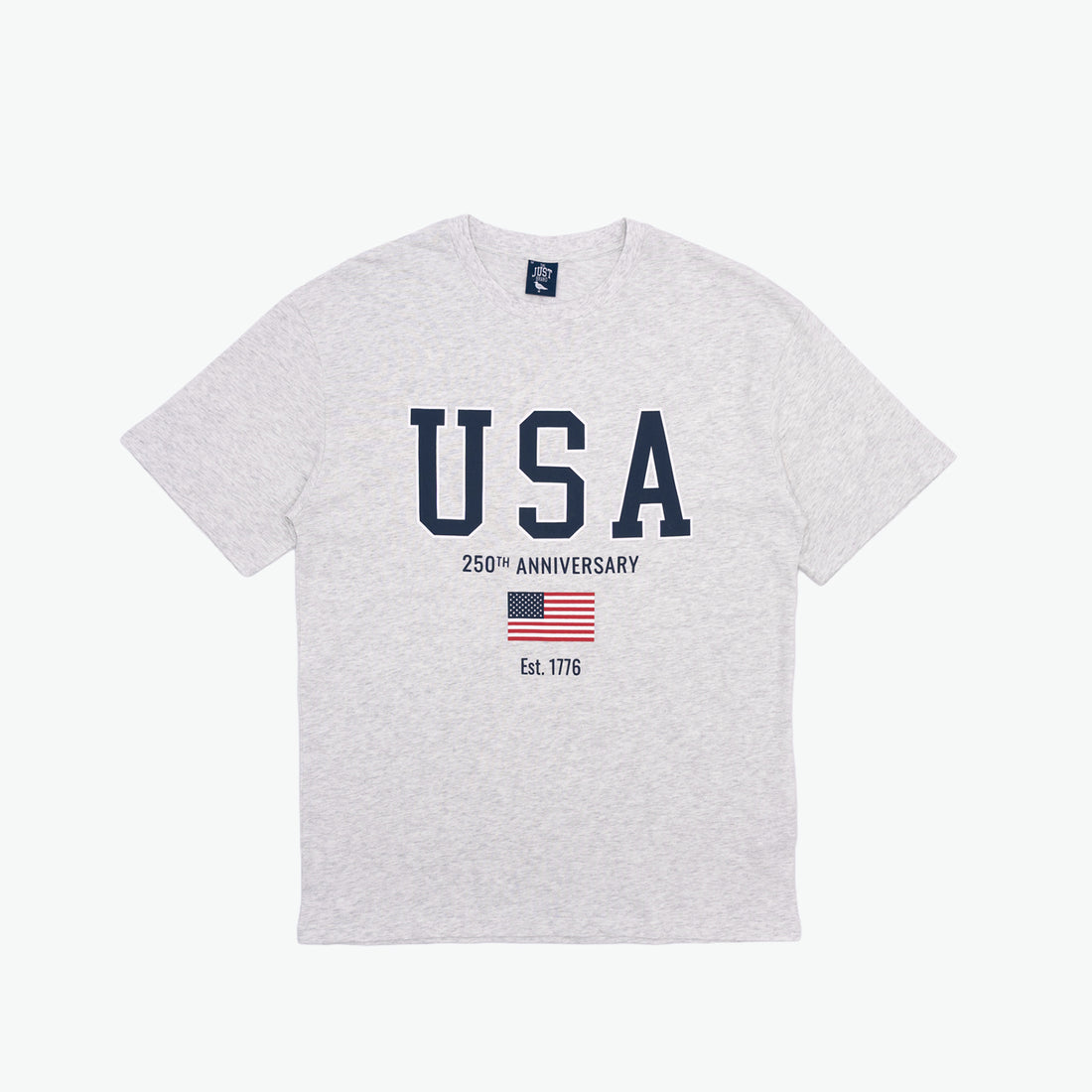 USA 250th T-Shirt - Silver Grey