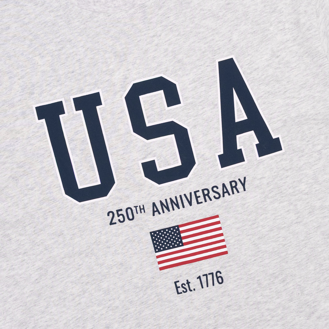 USA 250th T-Shirt - Silver Grey