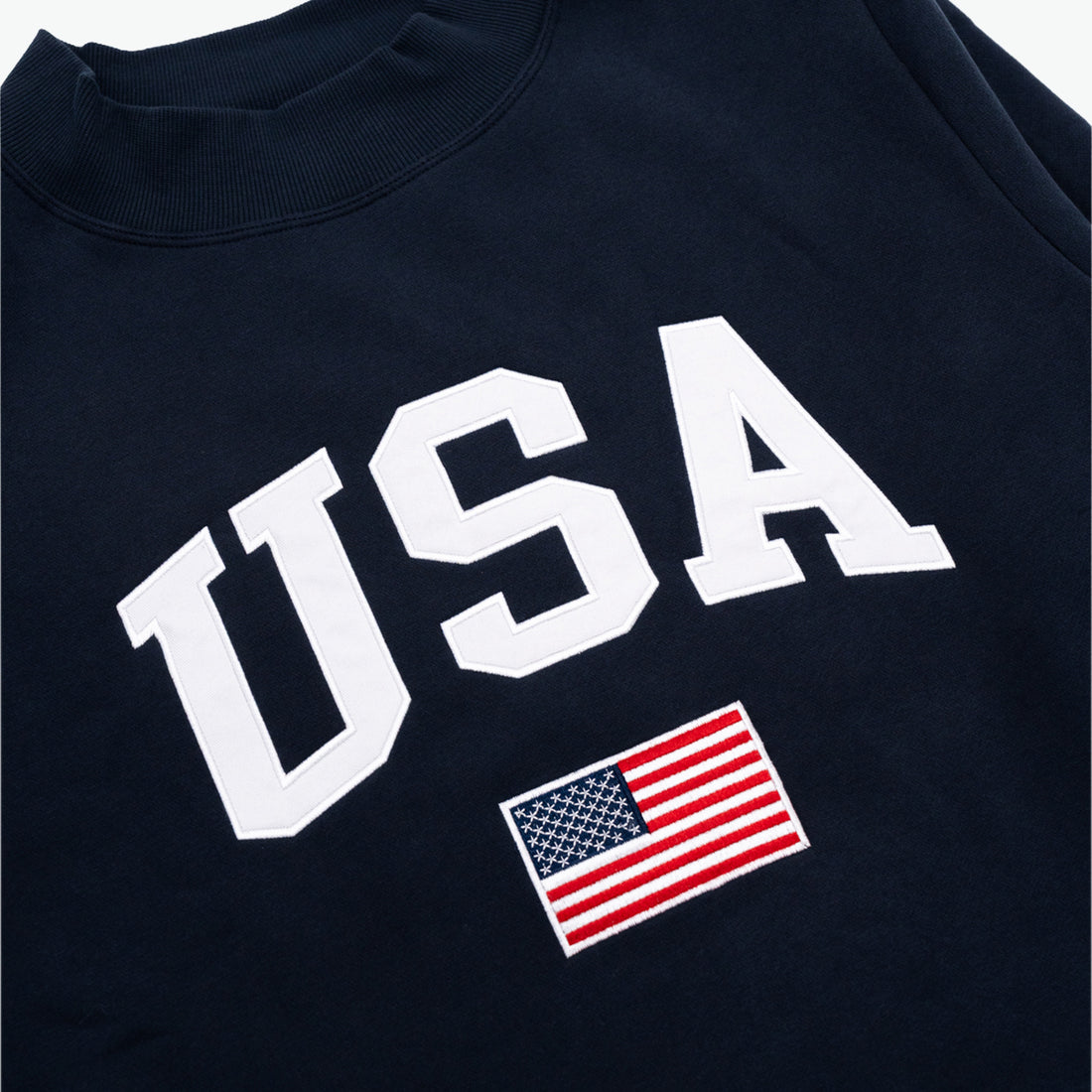 USA Mockneck - Navy