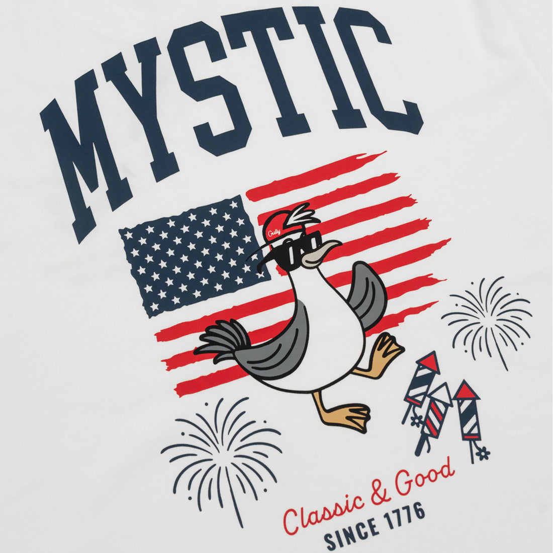 USA Mystic Gully  - White