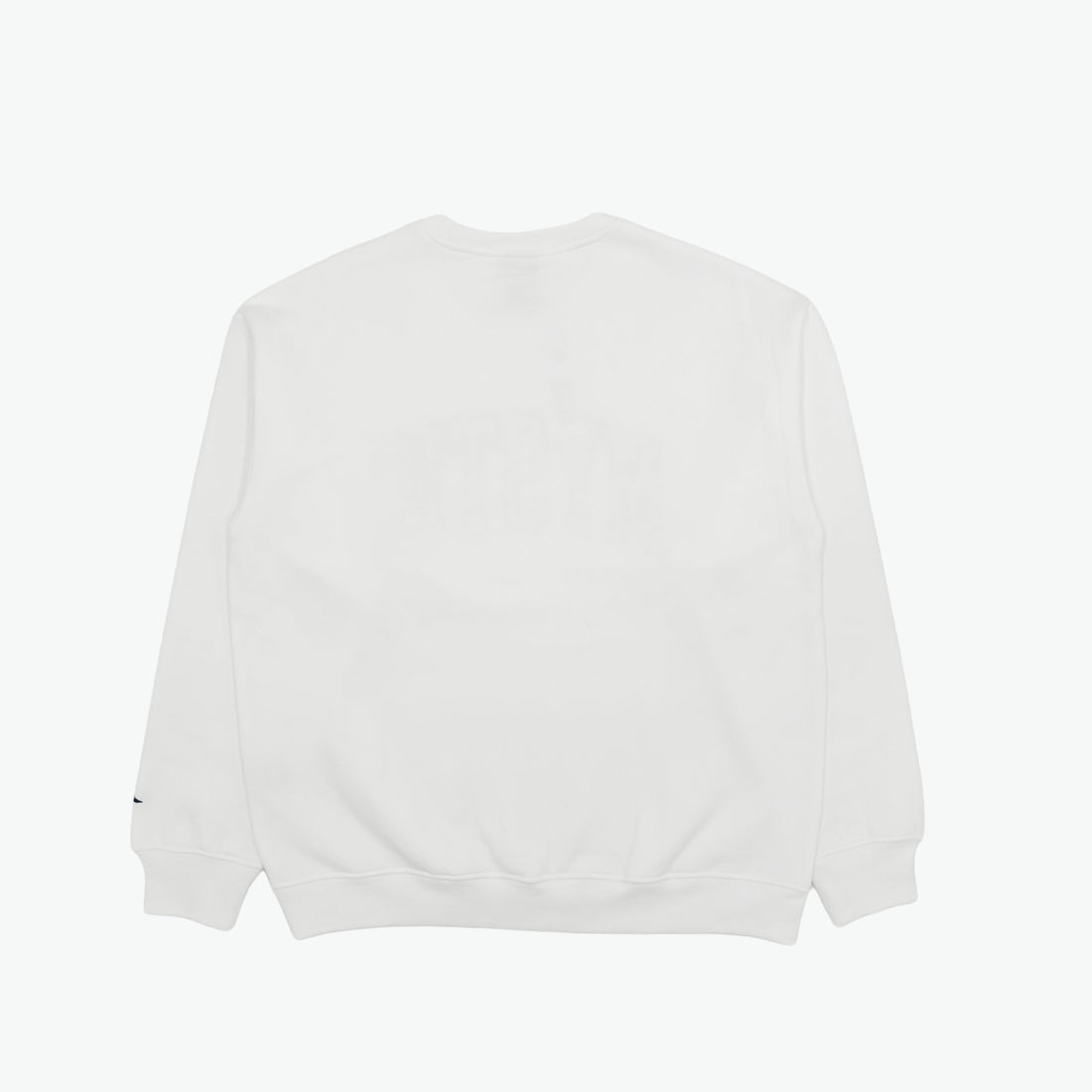 Mystic Embroidered Crewneck - Oyster White