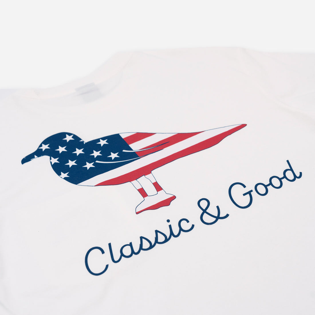 Mystic Logo Flag Pocket Tee
