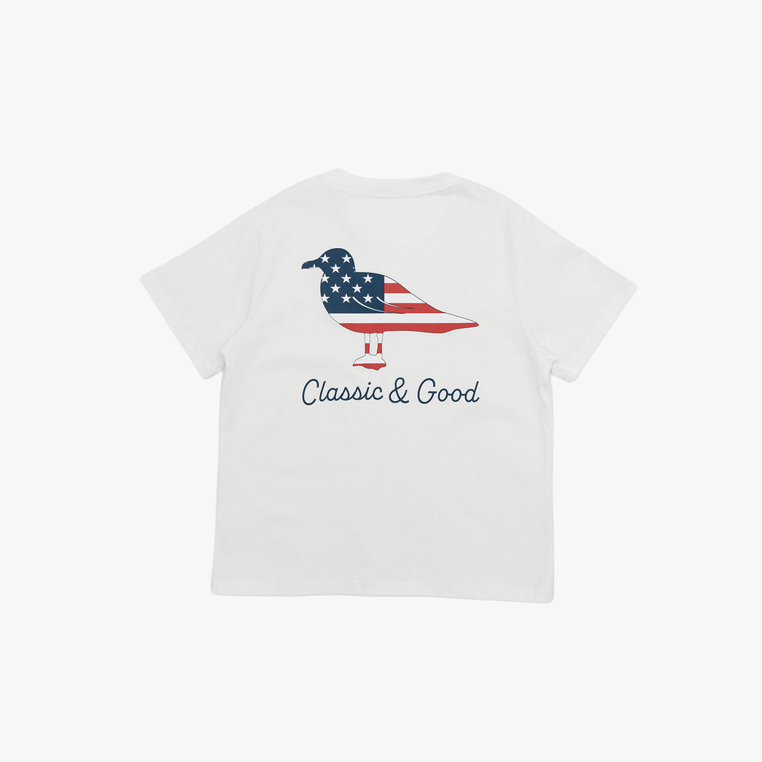 Mystic Kids USA Flag Pocket Tee