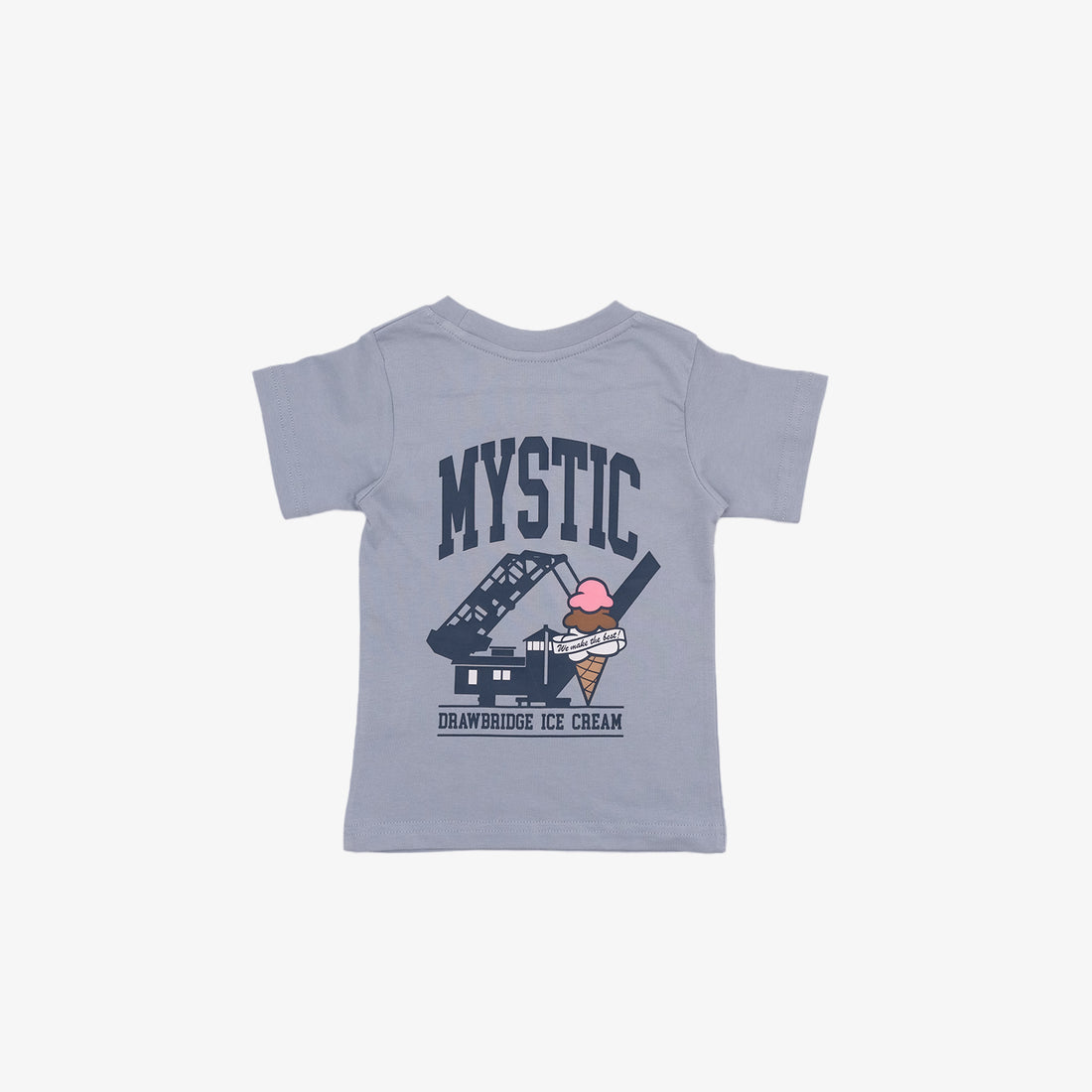 Mystic Drawbridge Ice Cream Toddler T-Shirt in Light Blue