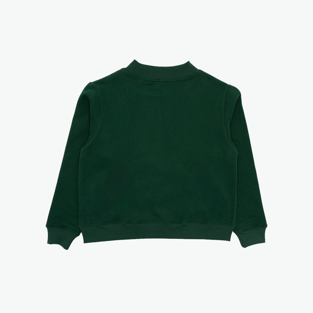 Mystic Embroidered Mock Neck - Ivy Green