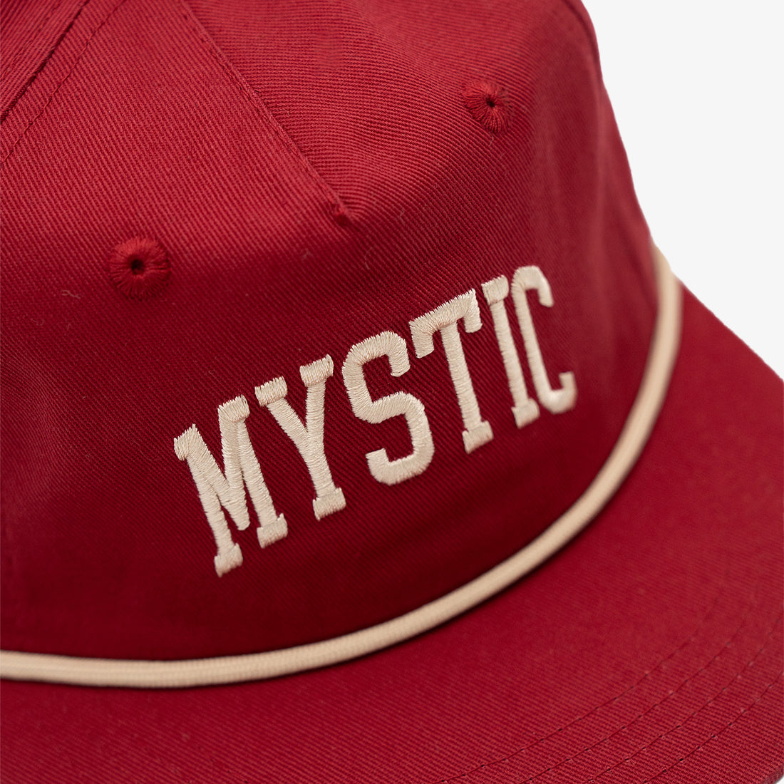 Mystic Kids Rope Hat in Cranberry