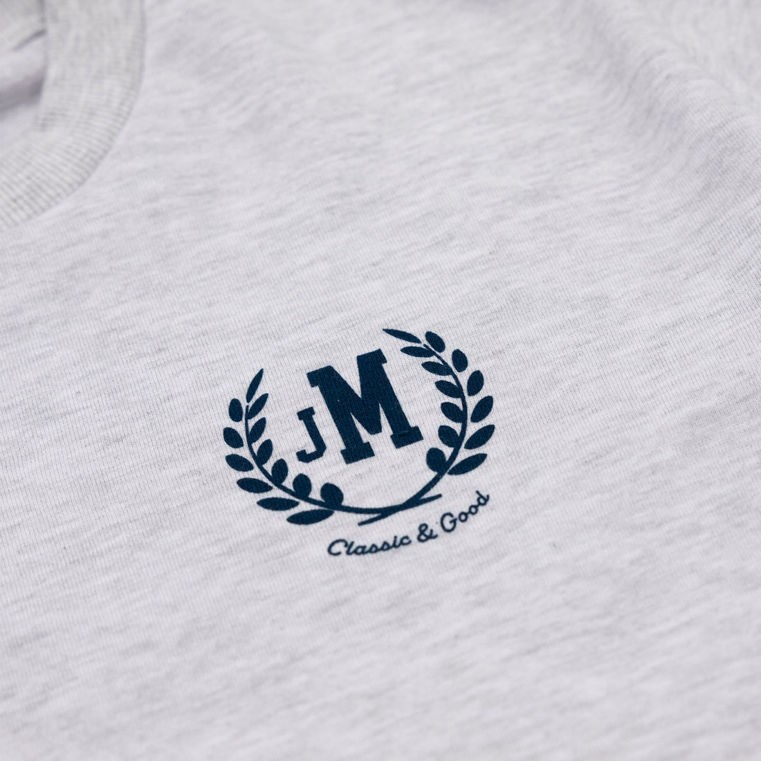 Just Mystic x DECODE Zero Waste Crest Crewneck — Made In Brooklyn