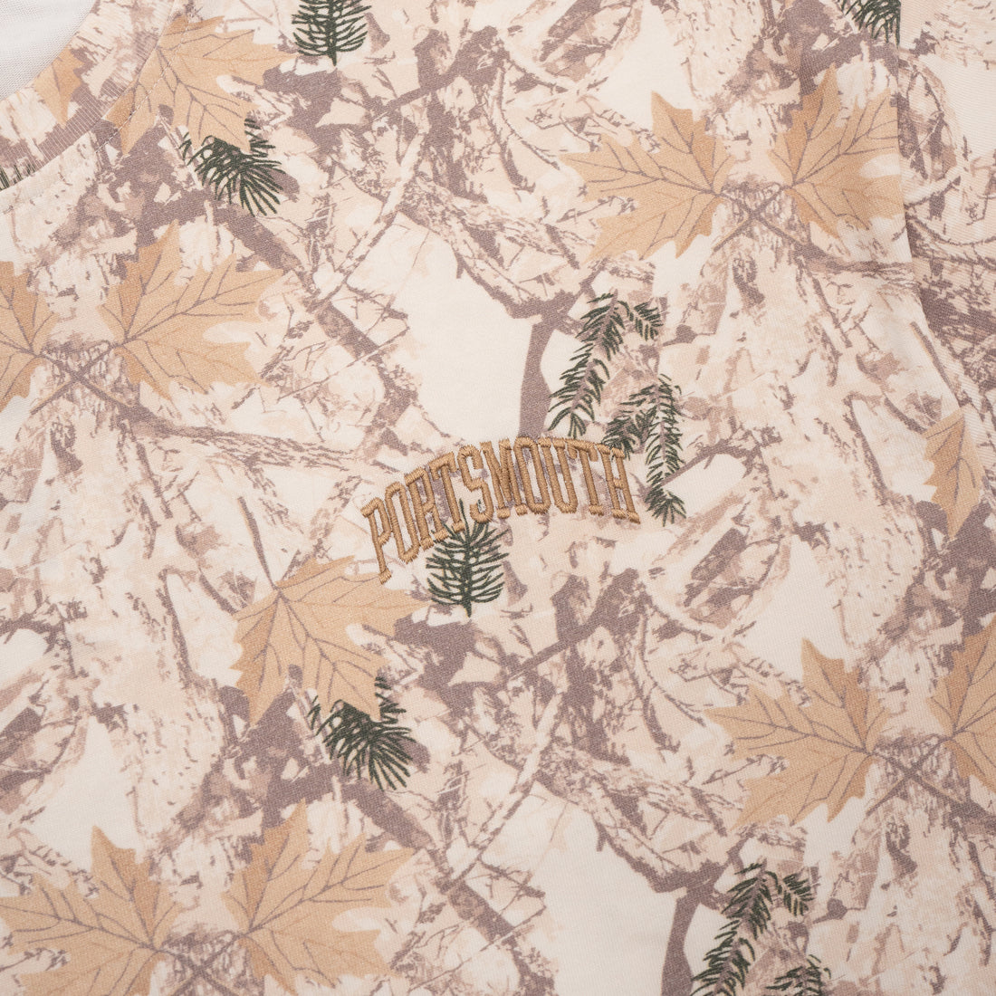 Portsmouth Coastal Camo Boxy T-Shirt