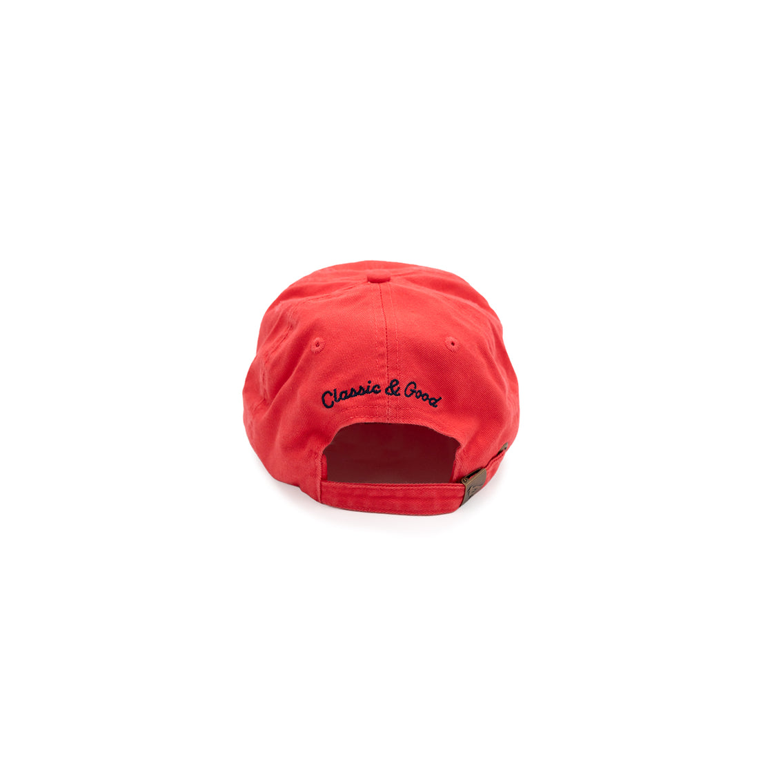 Portsmouth Dad Hat - Coral Red