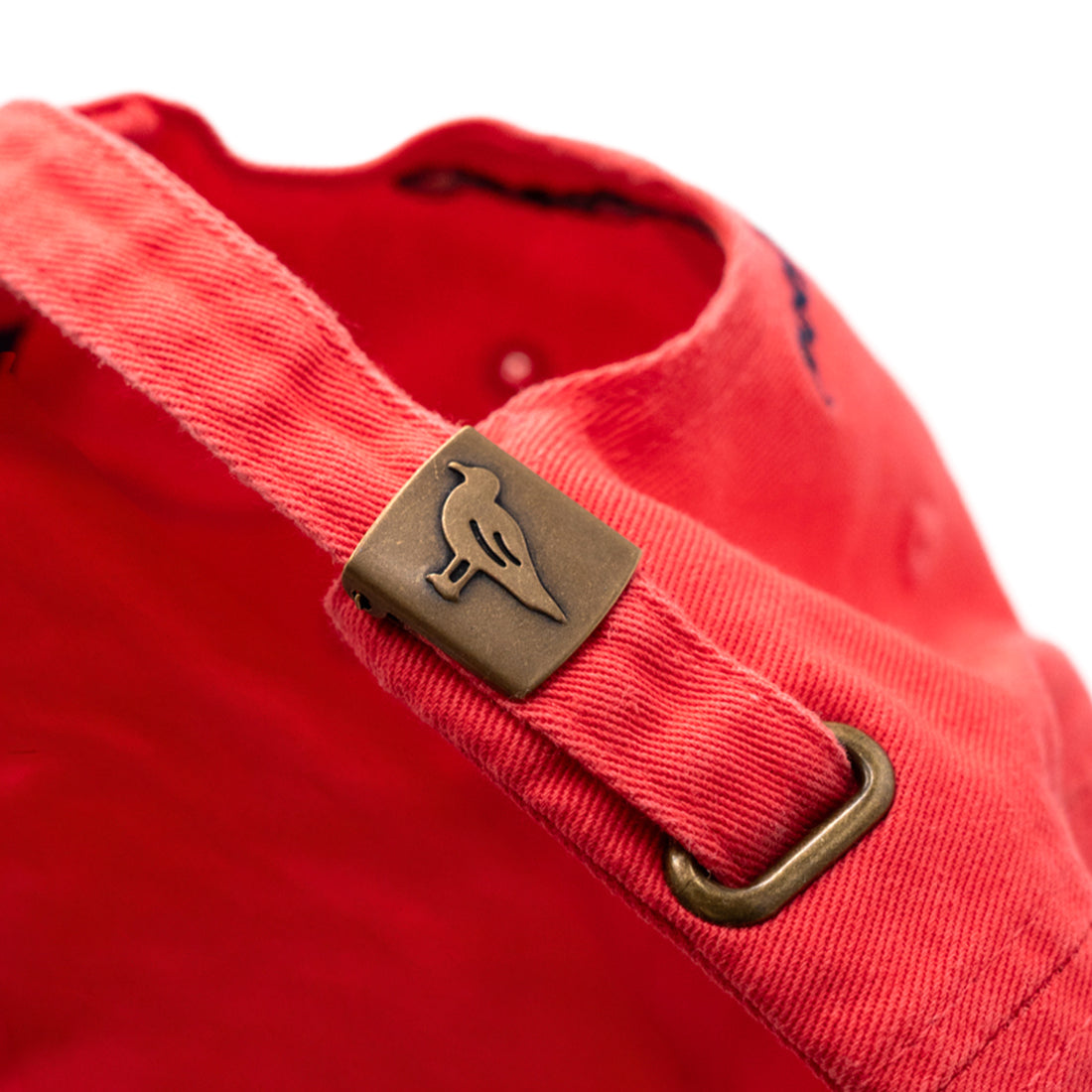 Portsmouth Dad Hat - Coral Red