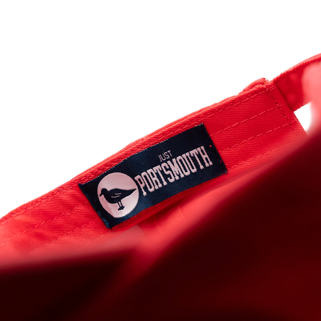 Portsmouth Dad Hat - Coral Red