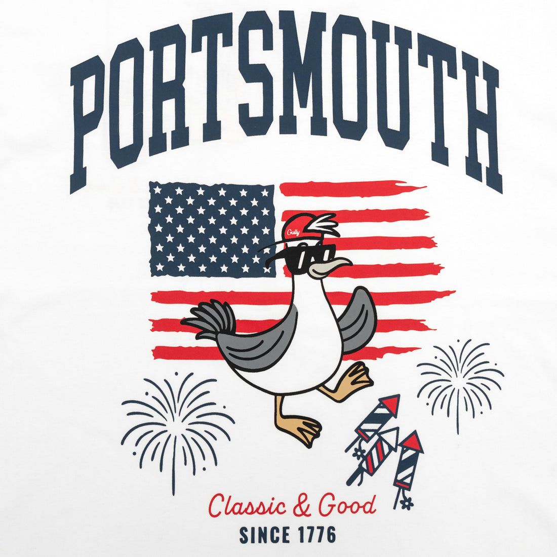 USA Portsmouth Gully - White