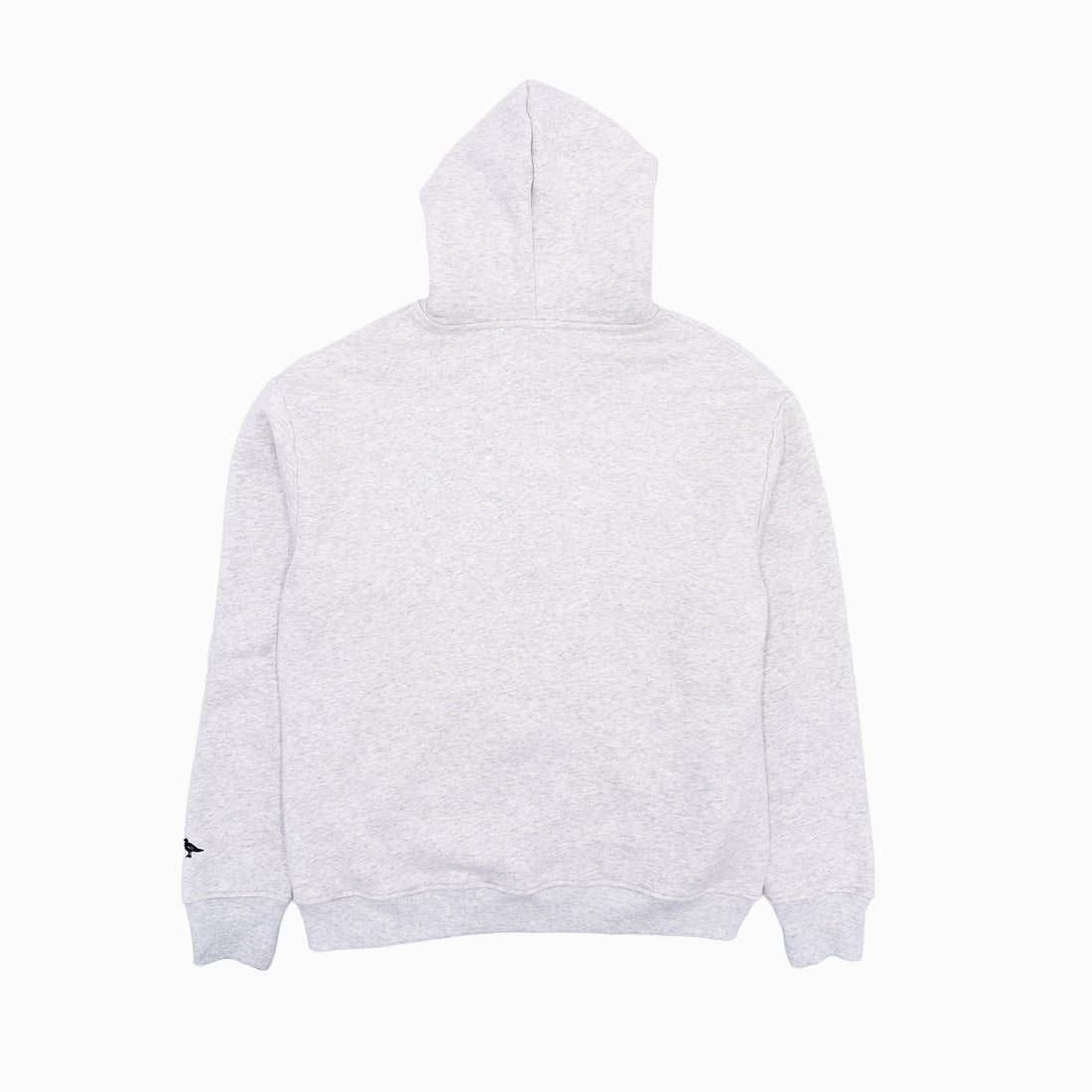 Portsmouth Embroidered Zip Hoodie - Silver Grey