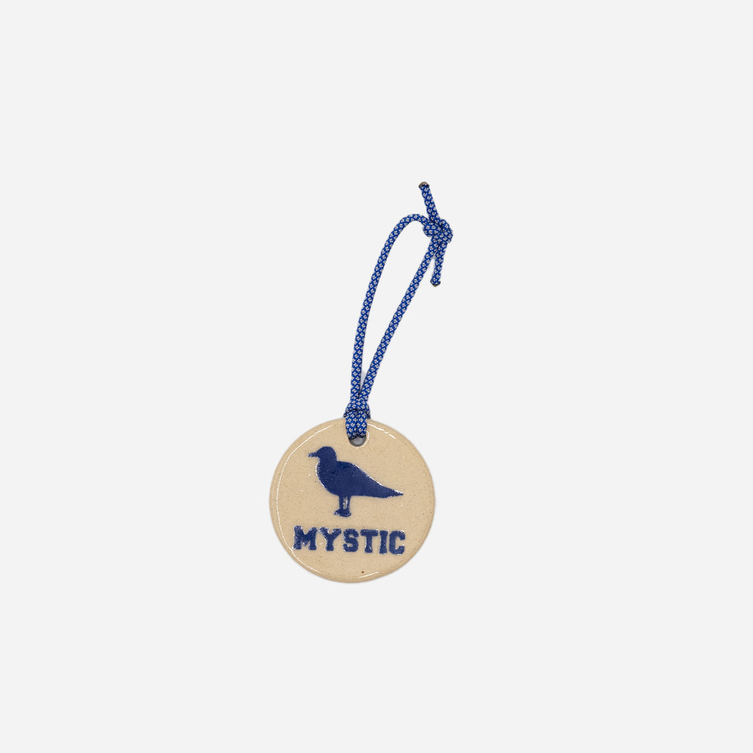 Mystic Ceramic Ornament with Nautical Rope