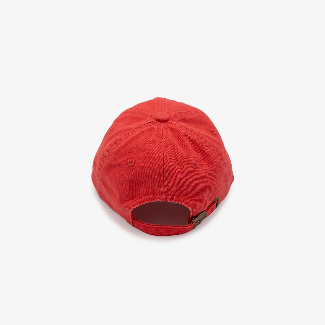 Mystic Kids Dad Hat in Coral Red