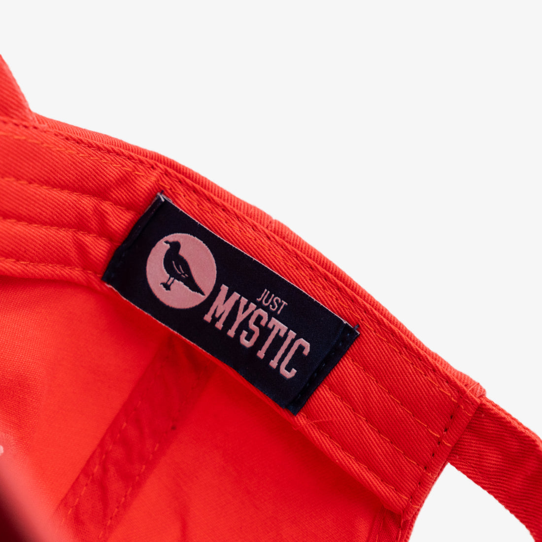 Mystic Kids Dad Hat in Coral Red