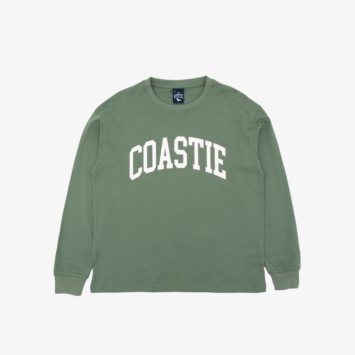 Coastie Long-Sleeve T-Shirt in Sea Glass Green (Size M)