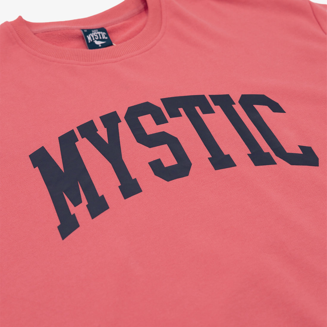 Mystic Crewneck in Coral Red