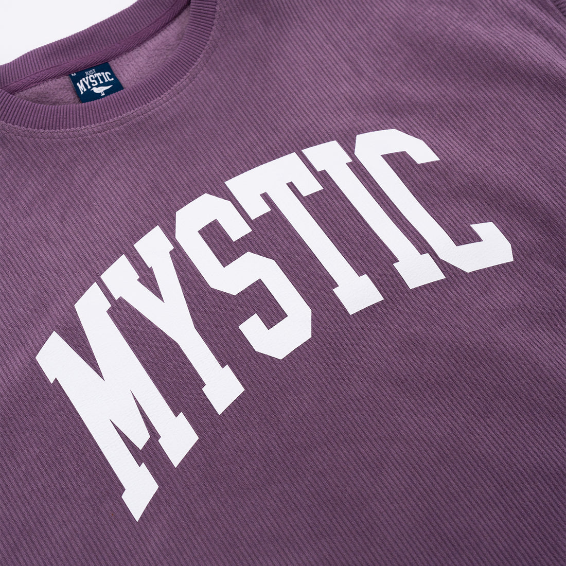 Mystic Crewneck in Purple Corduroy